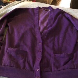 Vibrant Purple Women's Cardigan